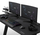 Tavolinë SENSE7 Classic Desk, 140cm x 60cm, e zezë