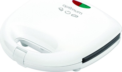 Tostier sanduiçesh Optimum ST 0786, 700W, pllaka jo-ngjitëse, e bardhë
