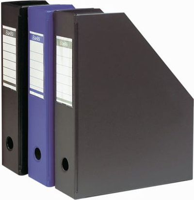 Kuti dokumentesh Bantex 4010, A4, PVC, e zezë