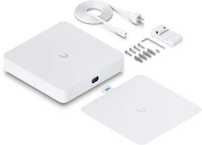 Network Video Recorder Ubiquiti UNVR Instant, 1 disk 3.5", PoE, i bardhë
