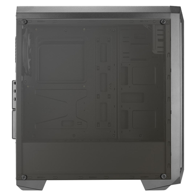 Kutia kompjuterike Aerocool Skyline ARGB, Mid Tower, panel anësor akrilik, e zezë