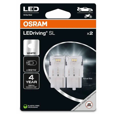 Lampa Led 12v W21w