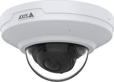 Kamerë sigurie Axis M3086-V, 4MP, mini dome me mikrofon, e bardhë