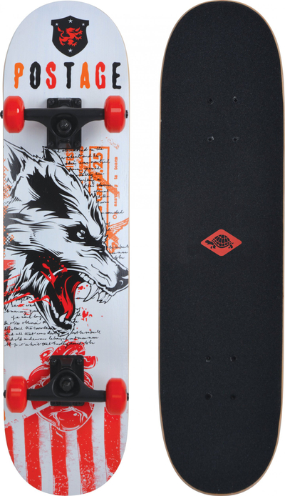 Skateboard Schildkröt Grinder 31 Wolf, 31", 9 shtresa, shumëngjyrësh