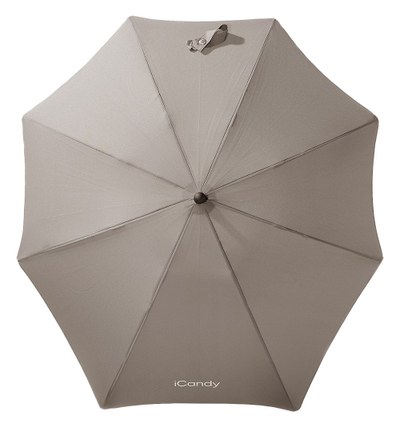 Suncobran karroce iCandy Universal, për fëmijë, mbrojtje dielli, gri e çelët