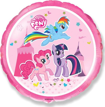 Balonë foli Godan Little Pony, 46 cm, shumëngjyrësh
