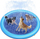 Dyshek me uj për qen Active Canis Pet Pad Splash Sprinkler, 150 cm, lidhet me zorrë uji, blu