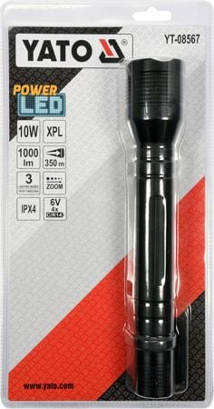 Elektrik dore Yato YT-08567, LED CREE 10W, 1000 lumen, i zi