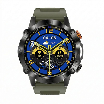 Паметен часовник Gravity GT20-7, Bluetooth, следење на срцев ритам, црн