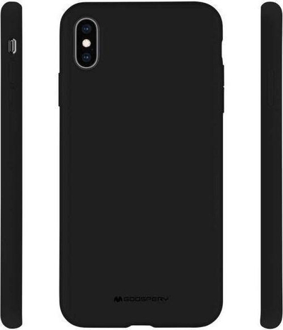 Kapak silikoni Mercury Goospery për Samsung A32 4G, i butë, i zi