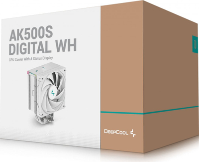 Ftohës për procesor Deepcool AK500S Digital WH, i bardhë
