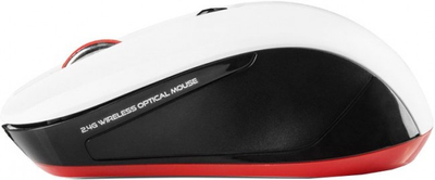 Maus pa tela Modecom WM9.1, optik, 1600 DPI, i bardhë
