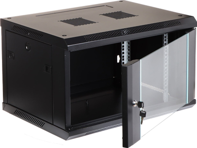 Kabinet muri rack Eprado 19", 6U, metalik, gri