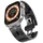 Rrip 4wrist për Apple Watch 42/44/45/49 mm, i zi