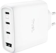 Karikues muri Trust Maxo 65W, 4 porta USB, GaN, i bardhë
