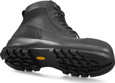 Работни чизми Carhartt High Work, водоотпорни, со врв од стаклени влакна, црни, број 48