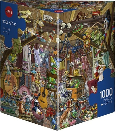 Puzzle Heye Fun in the attic, 1000 elemente