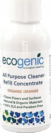 Универзален течен средство за чистење Ecogenic Refill, концентрат, 100 ml, мирис на портокал