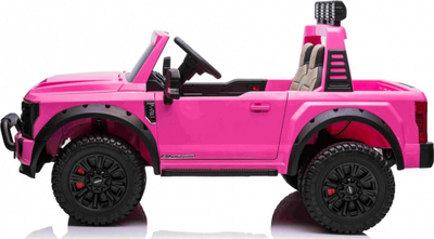 Makine elektrike per kalamaj RMZ Ford Super Duty, 12V, me telekomande per prindin, roze