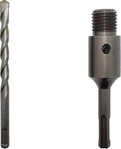 Adapter për sharre rrethore Abraboro SDS Plus, M22, metalik
