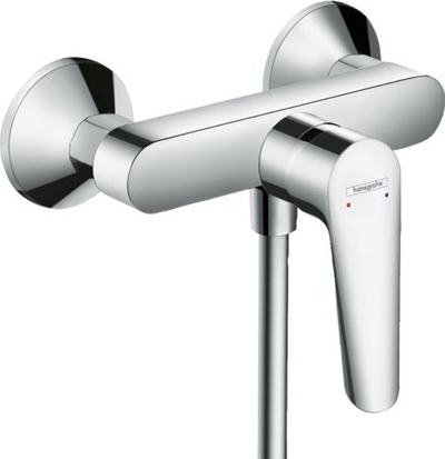 Bateri dushi Hansgrohe Logis E, murale, krom