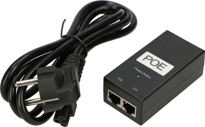 Adapter PoE Extralink 24V 24W 1A, Gigabit, i zi