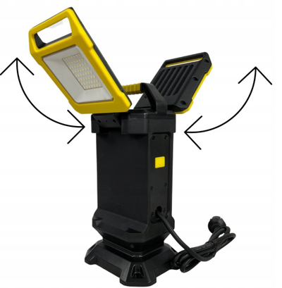 Prozhektor pune Germina Hercules, LED 50W, 6500K, i verdhë e zi