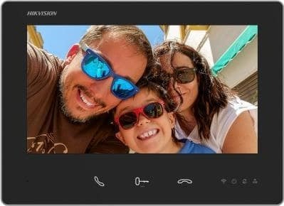 Monitor videoportofoni Hikvision DS-KH7300EY-WTE2, 7", Wi-Fi, i bardhë