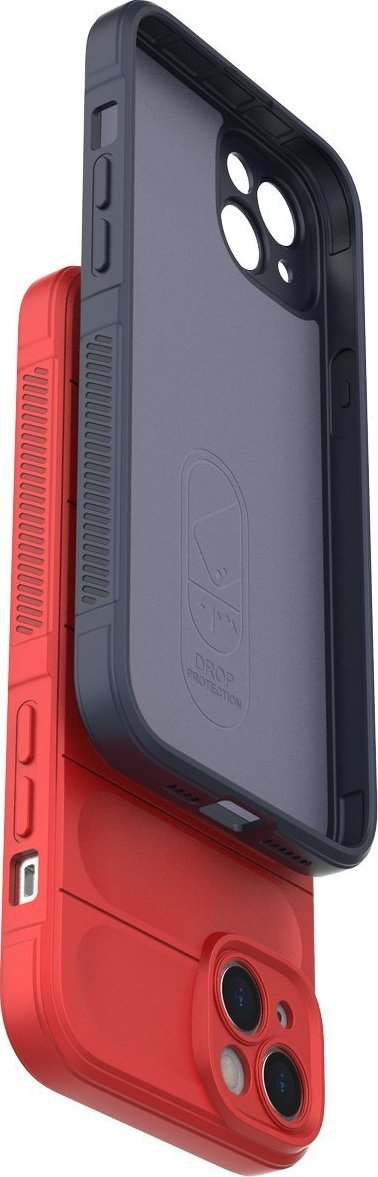 Këllëf telefoni Hurtel Magic Shield Case për iPhone 14 Plus, i butë, mbron mirë, blu e errët