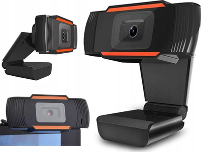 Kamerë web Mini, Full HD 1080p, me mikrofon, USB, e zezë