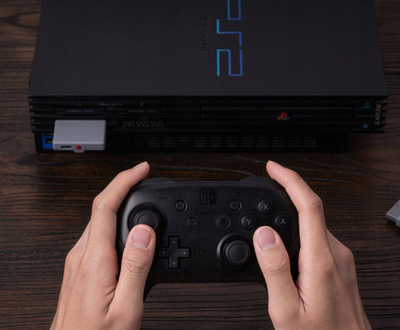 Adapter Bluetooth 8Bitdo Retro Receiver, për PS1 PS2 Windows, kompatibël me Xbox edhe PS5 PS4