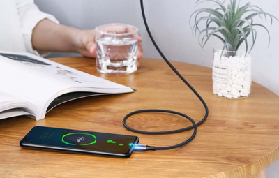 Kabllo USB Ugreen USB C në USB C 90120B, 3m, 100W, e zezë