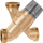 Valvul termostatike miksuese Caleffi 521, 1" M, 20–43°C, bronz