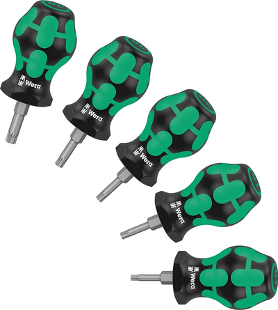Set kaçavidash Wera Stubby TX 1, 5 copë