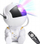 Projektor LED Astronaut me yje LEAN Toys, USB, me telekomandë, i bardhë