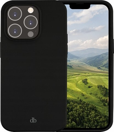 Futrollë telefoni Dbramante1928 Costa Rica, për iPhone 14 Pro, silikoni, e zezë