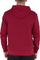 Bluzë me kapuç Joma Montana për burra, L, ngjyra burgundy
