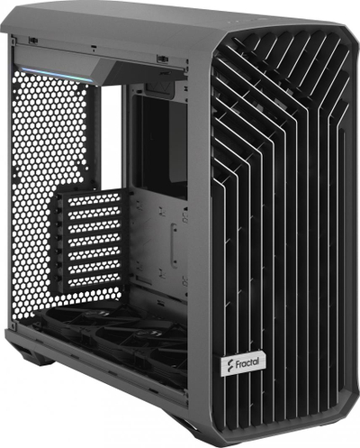 Kasë Fractal Design Torrent TG Light Tint, e hirtë, Full Tower