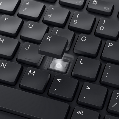 Tastierë DELL Pro Wired Collaboration KB525C, me kabëll, US International QWERTY, e zezë