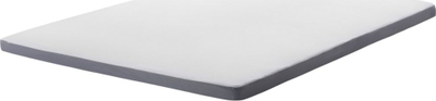 Topper për dyshek Beliani COMFY, 140 x 200 cm, memory foam, gri
