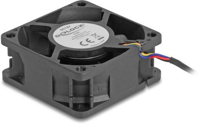 Ventilator PC Delock axial, 60 x 60 x 25 mm, 12 V DC, i zi