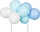 Dekor torte PartyDeco Balloon, topper tullumbace, blu e çelët
