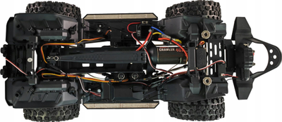 Makinë me telekomandë Amewi AMXRock Crosstail Crawler, 4x4, shkalla 1:10, e kuqe