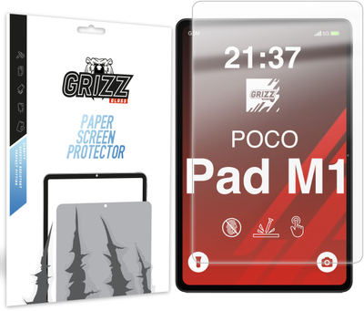 Mbrojtës ekrani GrizzGlass PaperScreen, për Xiaomi POCO Pad M1, matte, transparent