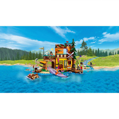 Set lodër LEGO Friends Water Sports at the Camping Camp 42626, 628 pjesë, mbi 7 vjeç, shumëngjyrësh