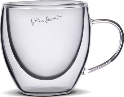 Gotë termike Lamart Espresso Vaso, 75 ml, set 2 copë, transparente
