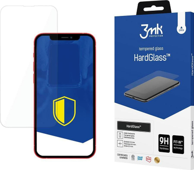 Xham mbrojtës 3mk HardGlass për Apple iPhone 13, i tejdukshëm, nuk gërvishtet kollaj
