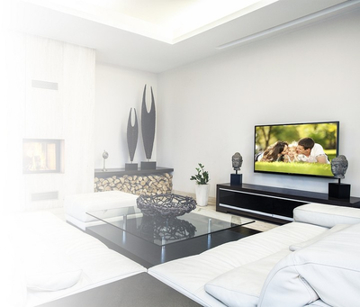 Mbajtëse GoGen L për TV 32-55'', i zi
