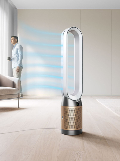 Pastrues ajri Dyson Purifier Cool PC2 De-NOx, HEPA, me aplikacion, ngjyrë ari