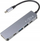 HUB USB C Fixed Mini 5n1, HDMI 4K, Power Delivery 100W, gri